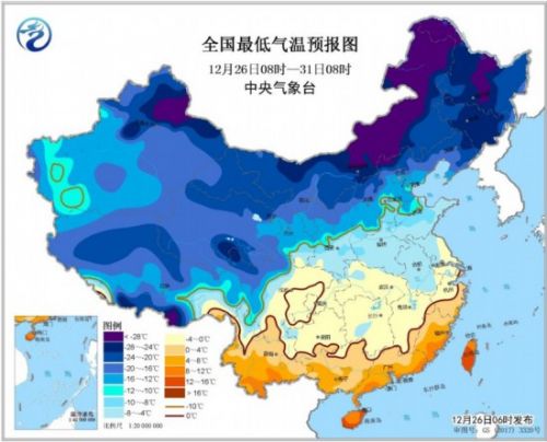 中央气象台发布寒潮蓝色预警 注意添衣保暖－国内新闻－齐鲁晚报网