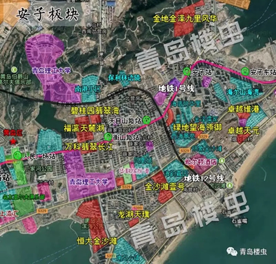 业内总结盘点：2019年青岛西海岸87个在售楼盘大汇总!