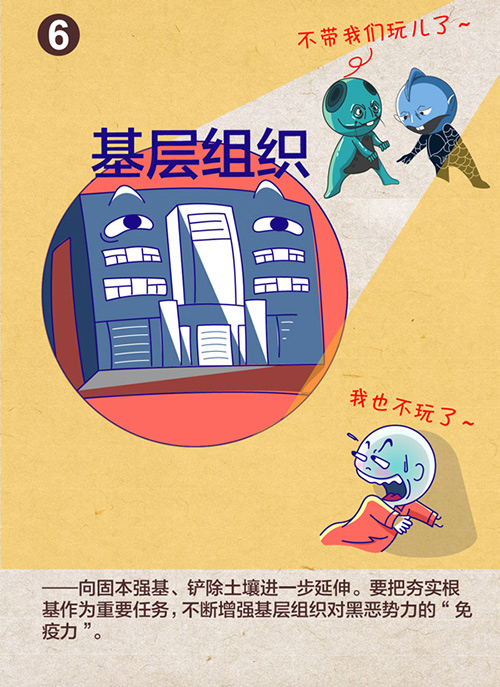 中央纪委发布漫画透露2019扫黑除恶六大方向